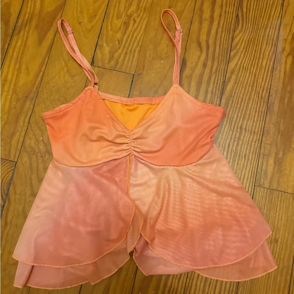 SHEIN Tops - orange ombre tank top